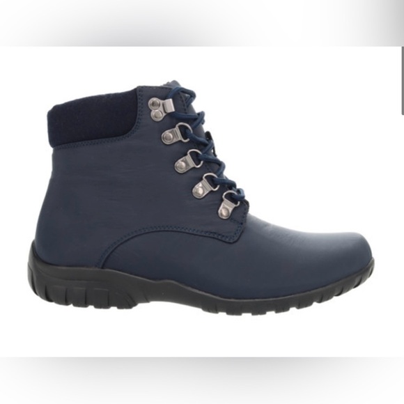 Propét Women Dani Ankle Lace Navy Blue New 6WW
